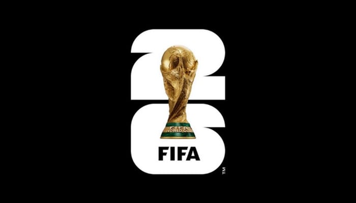 The image shows the logo of the 2026 FIFA World Cup. —AFP File