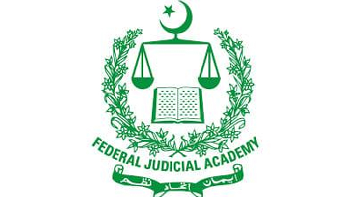 Federal Judicial Academy Pakistan logo can be seen in this image. — Facebook/Federal Judicial Academy Islamabad Official