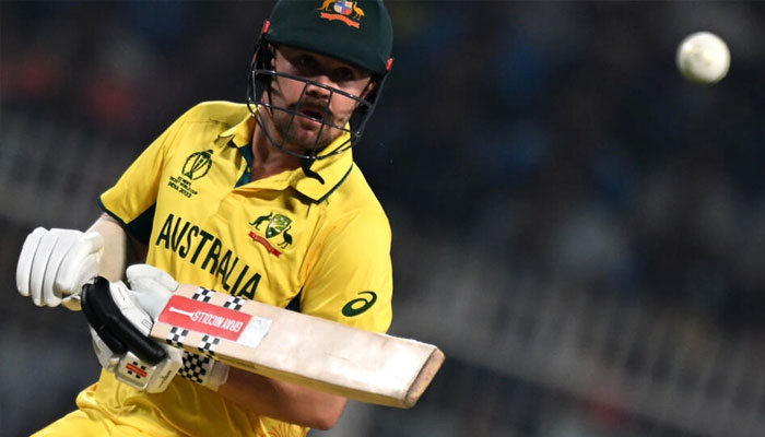 Star man: Australias Travis Head plays a shot on Thursday. — AFP