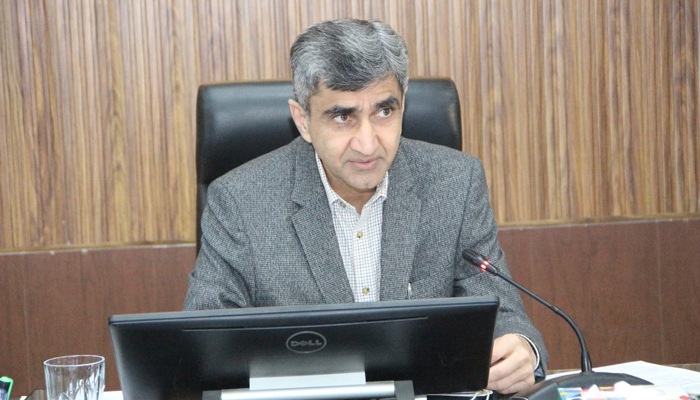 Planning and Development Board Chairman Iftikhar Ali Sahoo chairs a meeting on November 16, 2023. — Facebook/Planning & Development Board, Govt. of the Punjab