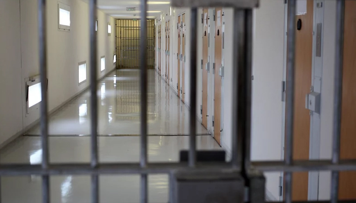 This representational image shows an inside view of a jail. — AFP/File