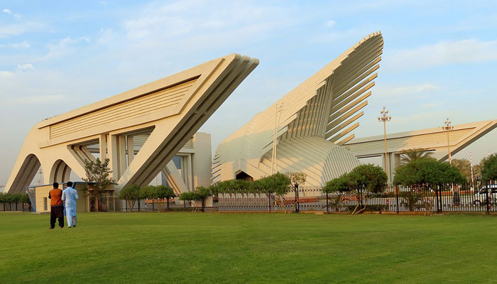 The entrance of the Bahria Town Karachi. — Facebook/Bahria Town Karachi