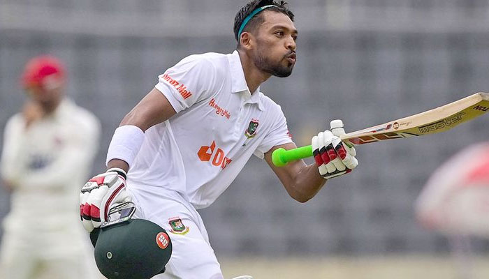 Bangladeshs batsman Najmul Hossain Shanto. —AFP File