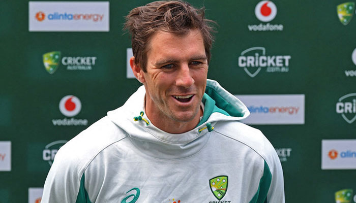 Australias captain Pat Cummins speaks during a press conference in Hobart on January 13, 2022, ahead of the fifth Ashes cricket Test match against England. —AFP/File