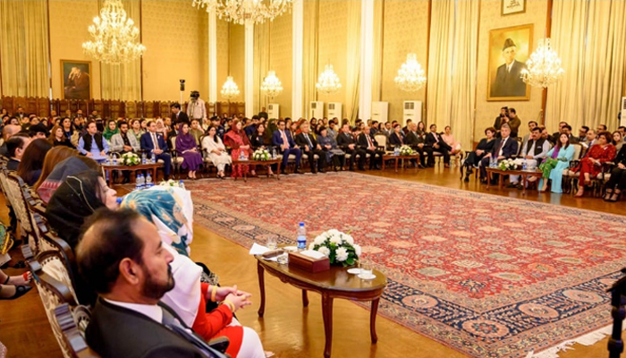 Participants sit during a breast cancer awareness program by MIH on November 18, 2023. — Facebook/Maroof International Hospital