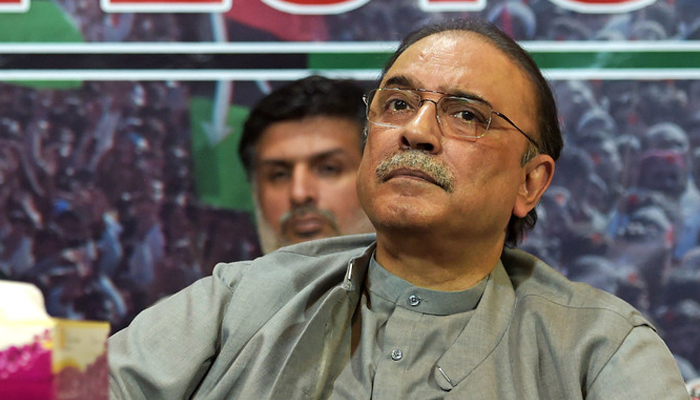 Pakistan Peoples Party Parliamentarians (PPPP) President Asif Ali Zardari. — AFP/File