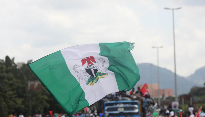 Nigeria’s national flag. — AFP/File