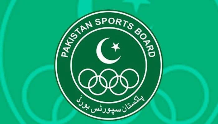 The logo of the Pakistan Sports Board (PSB) from its website.