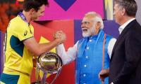 After Benazir, Modi second PM to hand over WC trophy