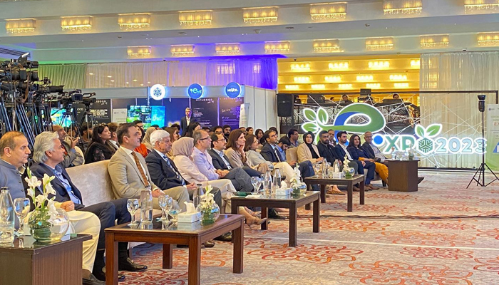 Participants listen to a speaker during the 26th Sustainable Development Conference on November 20, 2023. — Facebook/Human Development Foundation - HDF