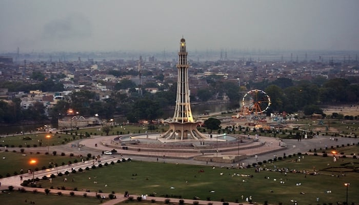 An image of the Minar-e-Pakistan. — AFP/File