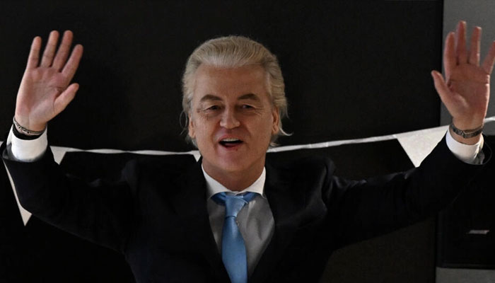 Far-right firebrand Geert Wilders. — AFP File