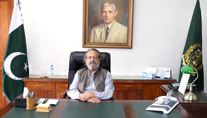 Caretaker Minister for Federal Education and Professional Training, Madad Ali Sindhi. —APP File