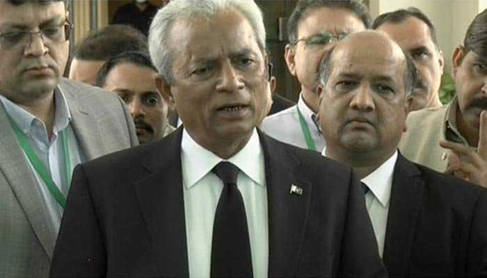 PML-N leader Nehal Hashmi. —APP File