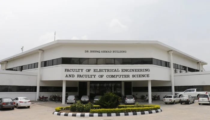 Ghulam Ishaq Khan Institute of Engineering Sciences and Technology building. — GIKIET website