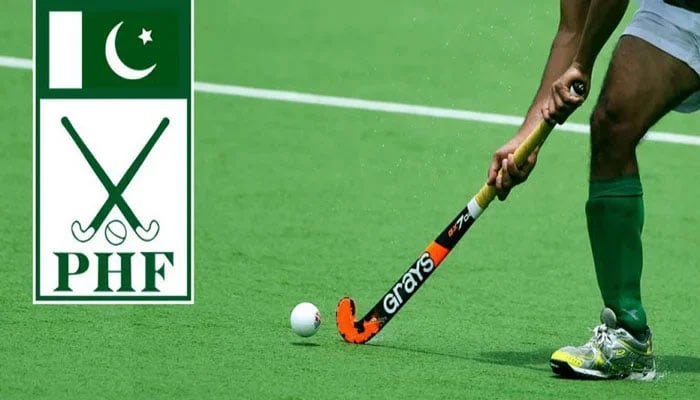The logo of the Pakistan Hockey Federation (PHF). — PHF