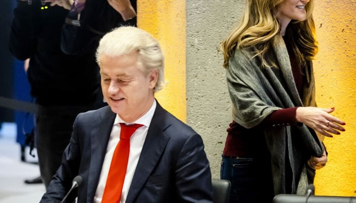 All eyes are on Yesilgoz and Wilders. — AFP