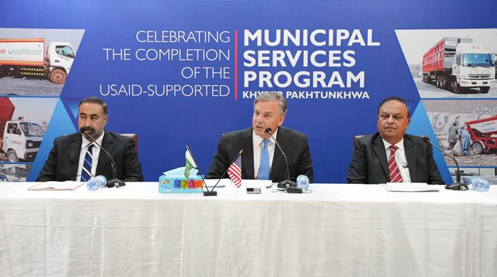US envoy celebrates completion of municipal services programme in KP - Vimarsana News
