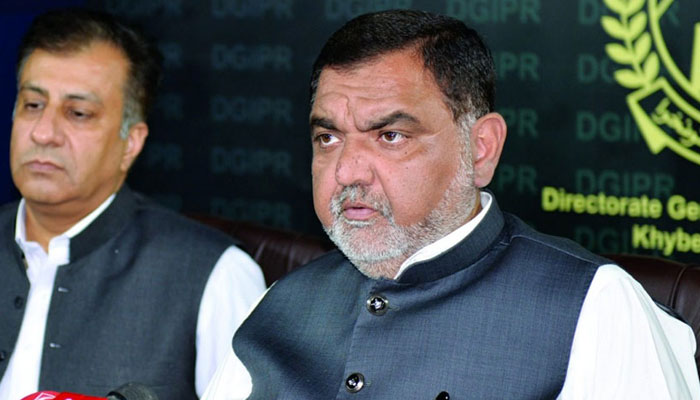 Khyber Pakhtunkhwa caretaker Minister for Information, Culture, and Tourism Barrister Feroze Jamal Shah Kakakhel,—Radio Pakistan/File