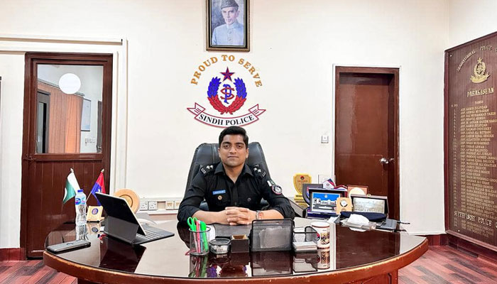 Deputy Superintendent of Police Umair Tariq Bajari on August 9, 2023.— Facebook/Umair Tariq Bajari Official