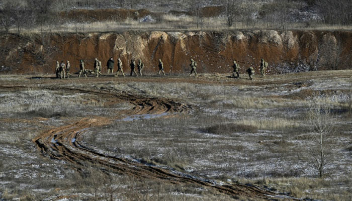 Despite the frontline having barely shifted in more than a year, fighting has remained intense. — AFP