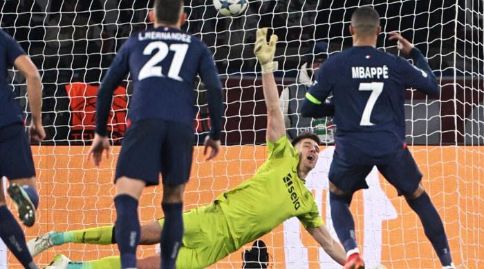 Last-gasp Mbappe penalty earns PSG Champions League draw with Newcastle