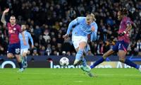 Haaland hits 40 in the Champions League as Man City beat Leipzig