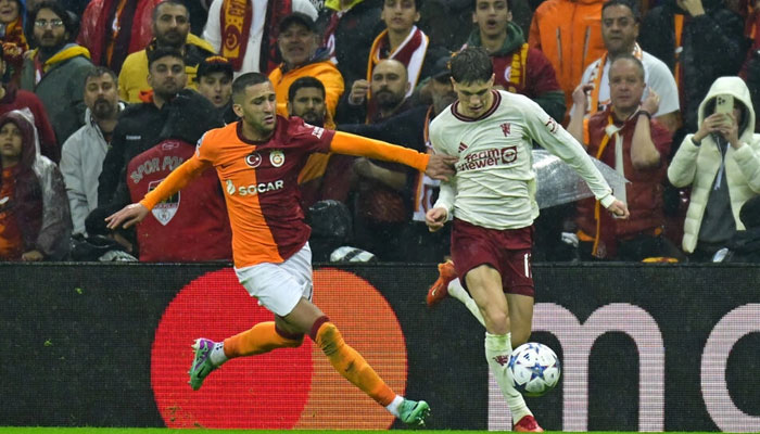 Galatasaray and Manchester United played out a thrilling 3-3 draw that leaves the English side on the verge of going out of the Champions League. — AFP