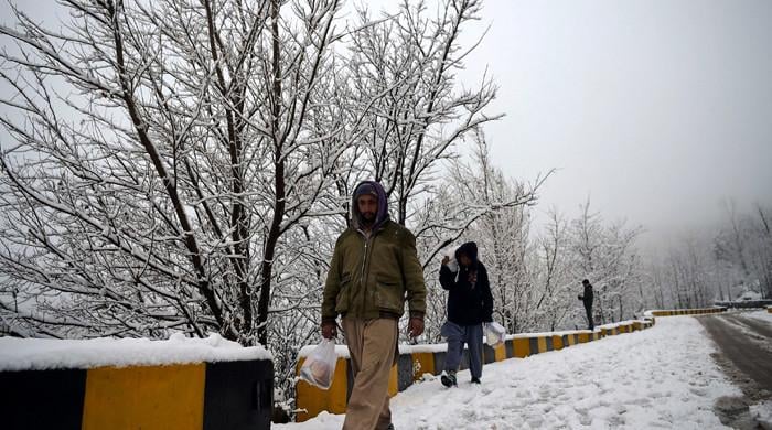 Upper parts of Hazara receive snowfall - Vimarsana News
