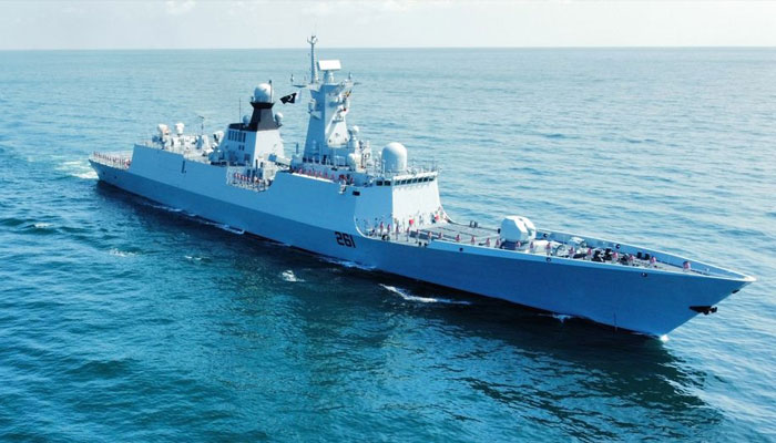 Pakistan deploys its ship PNS TUGHRIL in Gulf of Aden. —Facebook/PakistanNavy
