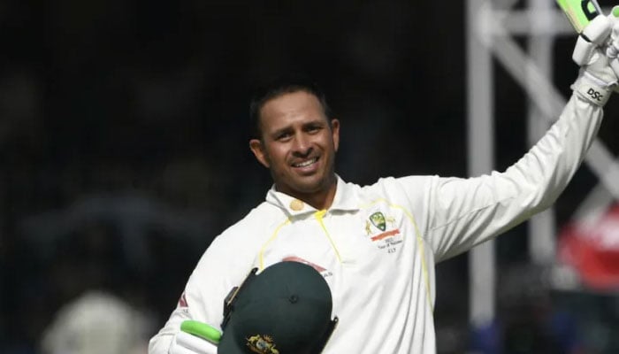 Australia opener Usman Khawaja averaged 165.33, the second-highest for an opener in a Test series with a minimum of five innings. — AFP File