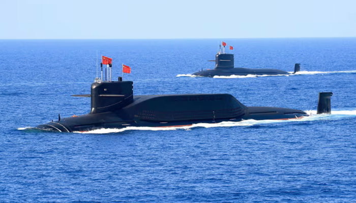 A nuclear-powered submarine used by the Chinese navy. Aukus partners say AI will be used to improve ‘anti-submarine warfare capabilities’. — China Stringer Network