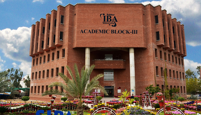 This image shows one of the buildings inside the Sukkur IBA University, in Sukkur. — Sukkur IBA University website