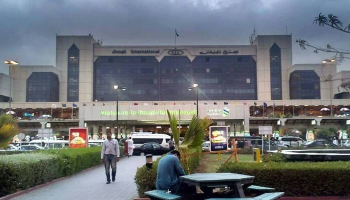 The Jinnah International Airport in Karachi can be seen. — Facebook/Jinnah International Airport Karach