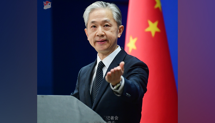 Foreign ministry spokesperson Wang Wenbin. — Foreign Ministry of China website