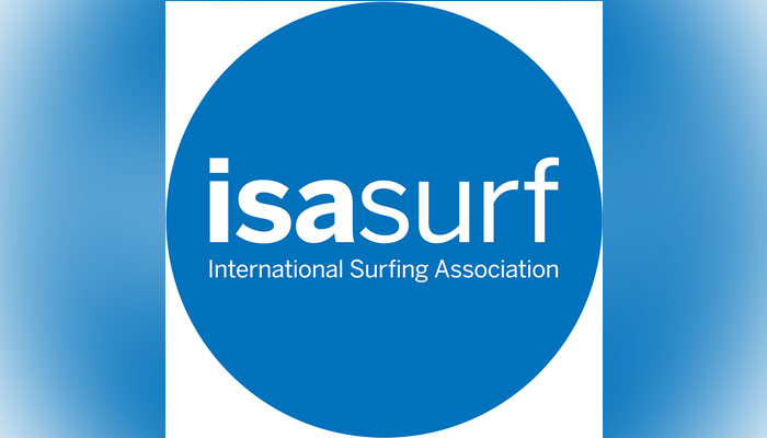 In this picture, the International Surf Association logo can be seen.—Facebook/International Surfing Association