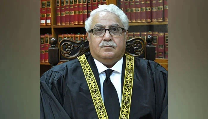 Justice Sayyed Mazahar Ali Akbar Naqvi. — Supreme Court website/File