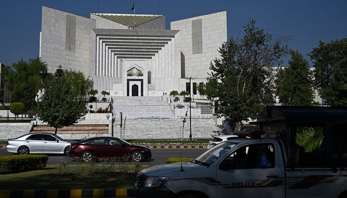 The Supreme Court (SC) of Pakistan building. — AFP/File