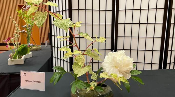Sogetsu art show displays Mughal architecture using flowers - Vimarsana News