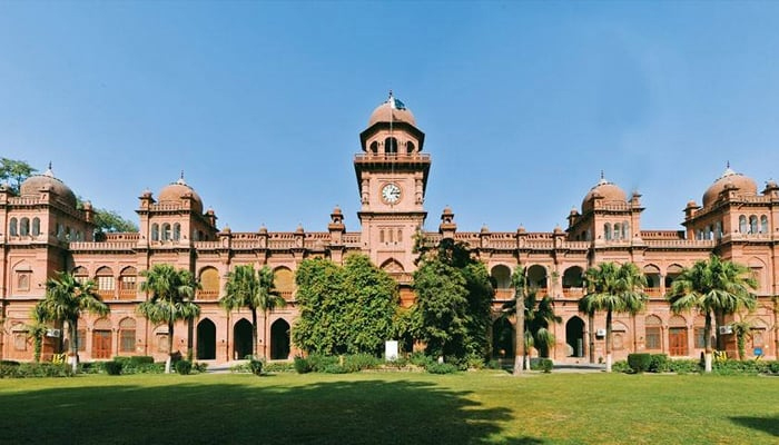 Punjab University building in Lahore. — Facebook/Punjab University
