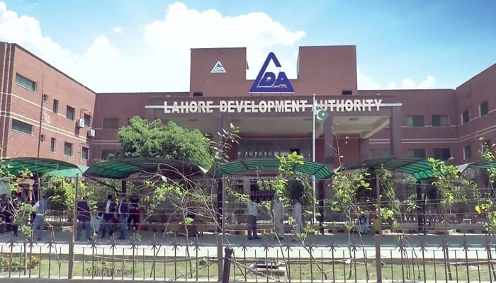 The LDA building in Lahore. — Facebook/Lahore Development Authority