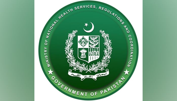 Ministry of NHSRC logo. — Facebook/Ministry of National Health Services, Regulations & Coordination Islamabad