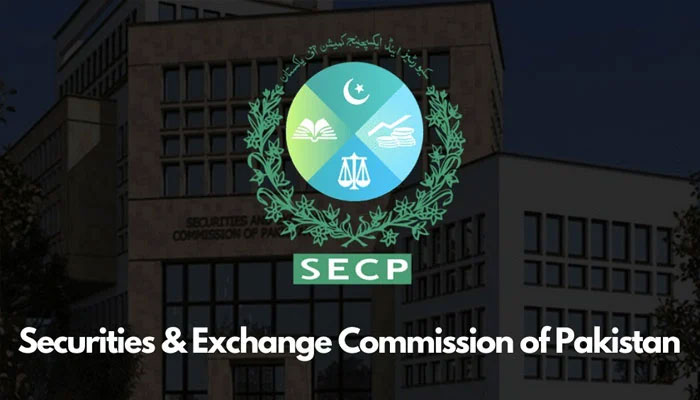 The image shows the logo of the Securities and Exchange Commission of Pakistan (SECP). — APP File