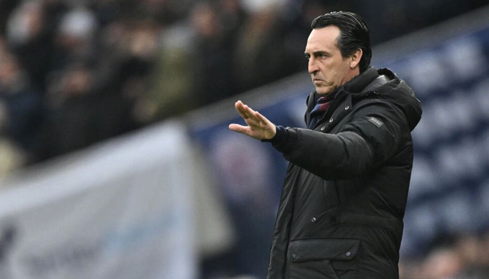 Aston Villa boss Unai Emery. — AFP File