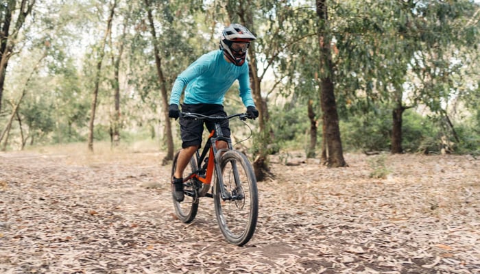 The representational image of a person while cycling. — Unsplash/File