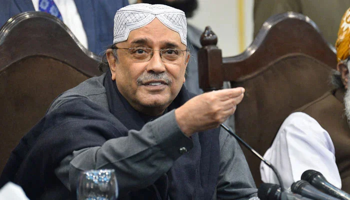 Former president and Pakistan People’s Party (PPP) Co-Chairman Asif Ali Zardari. — AFP/File