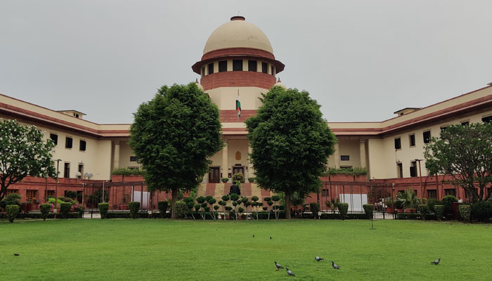 The Indian Supreme Court in New Delhi. — Wikimedia