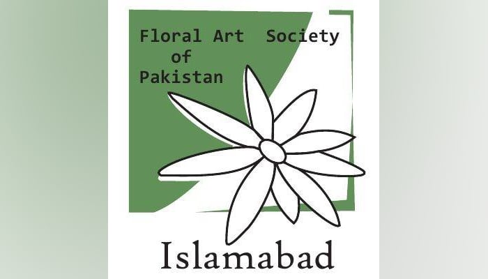 This image shows the logo of The Floral Art Society of Pakistan. — Facebook/The Floral Art Society of Pakistan, Mangolia Chapter