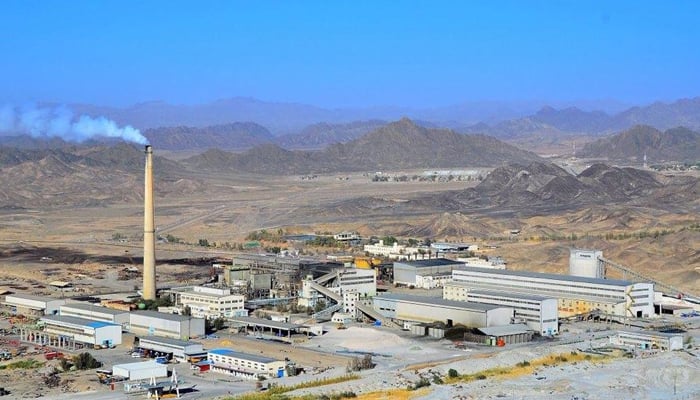 This image shows a Saindak Metals Limited site. — SML website