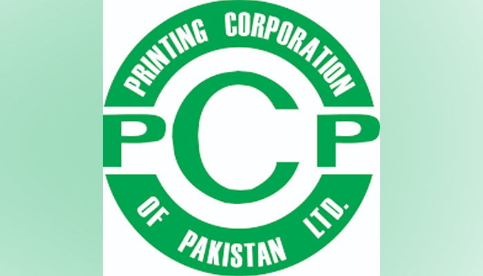This image shows a logo of the Printing Corporation of Pakistan. — PCP website